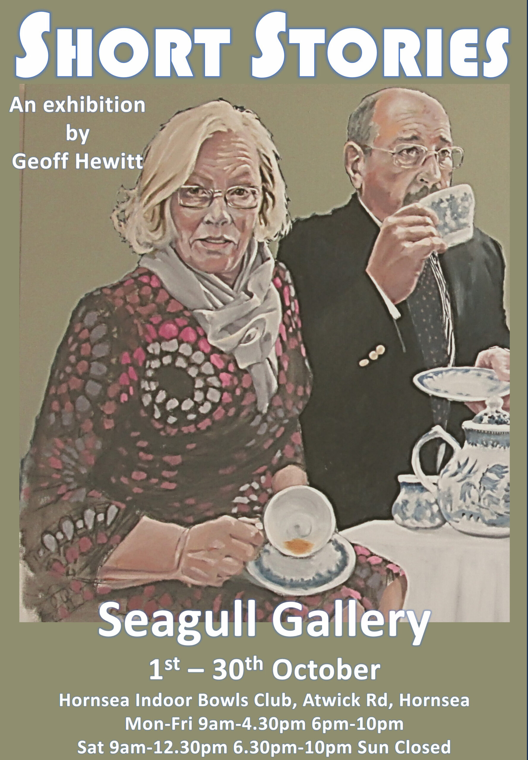 'Short Stories': Exhibition by Geoff Hewitt at the Seagull Gallery, Hornsea