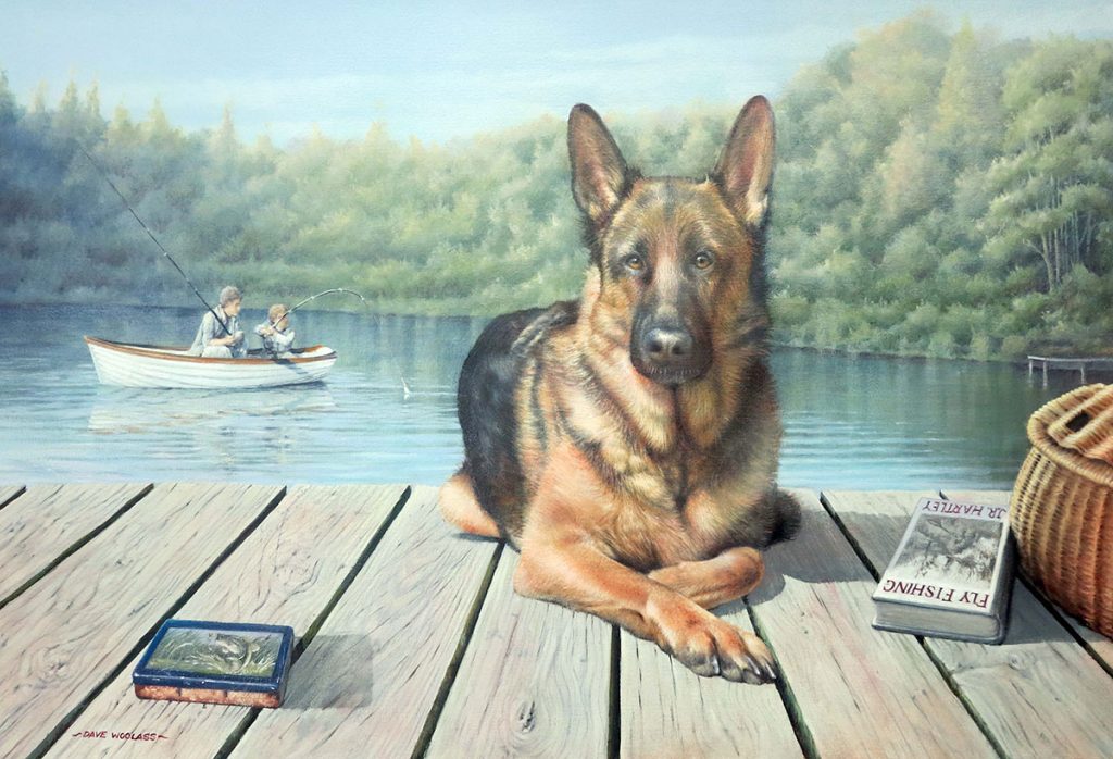 Dave Woolass - Waiting for his Fisherman