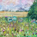 Belinda Hazlerigg - Beehives on the Spinney