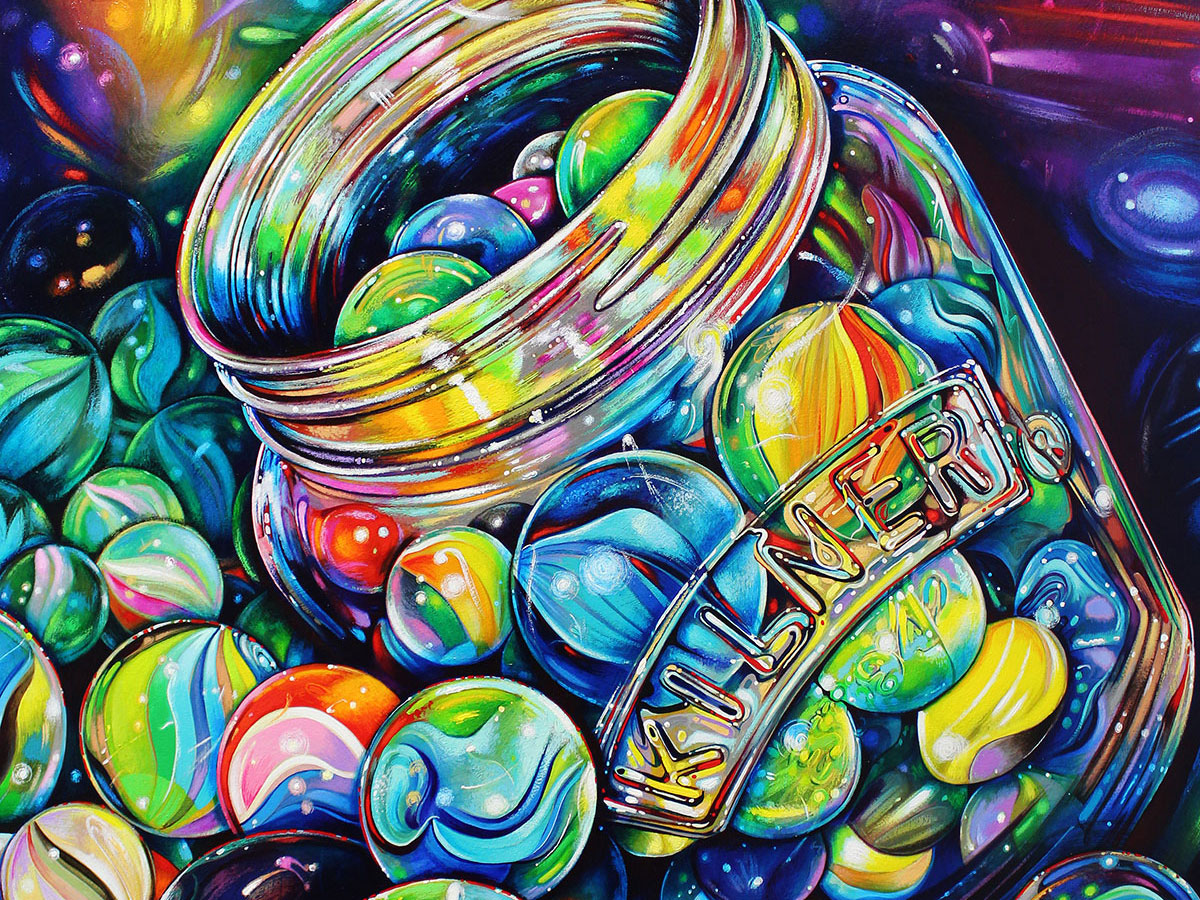 Sharon Tiernan - Still Life with Marbles
