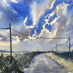 Glenn Marshall - Moorland Road under Heavy Skies
