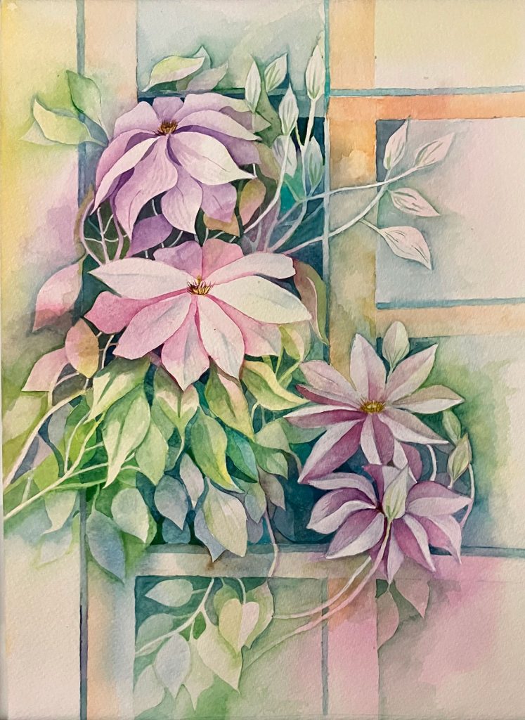 Jenny Storey - Clematis Dawn