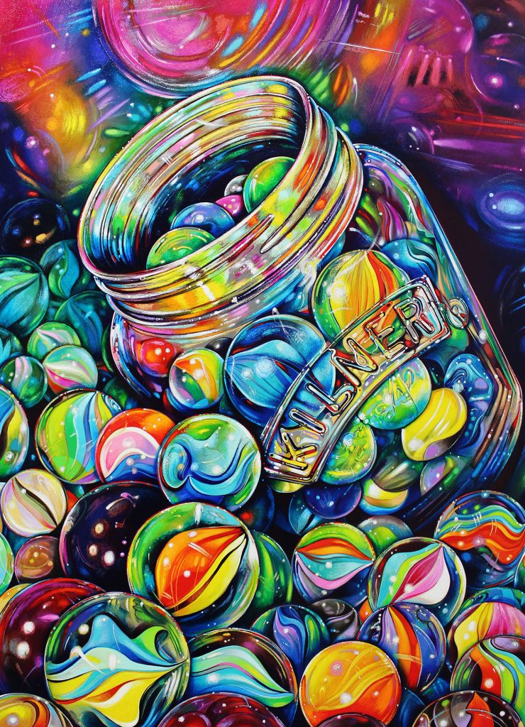 Sharon Tiernan - Still Life with Marbles
