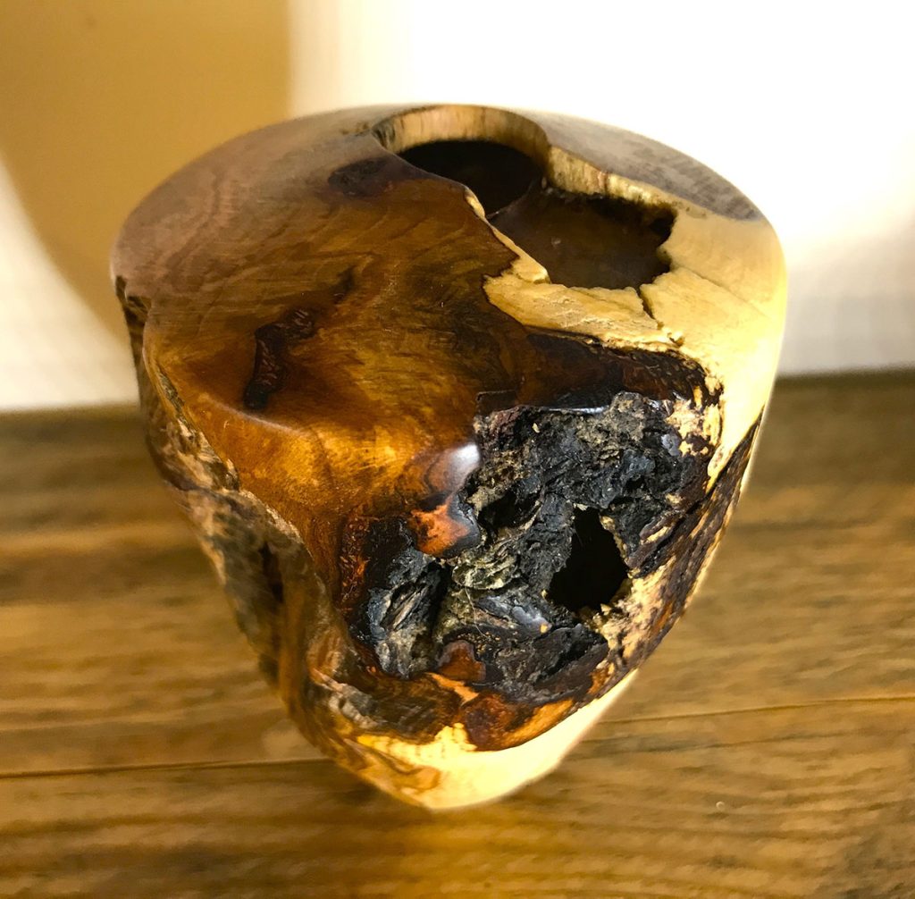 Spirit of the Wood - Apple Wood and Copper Jar