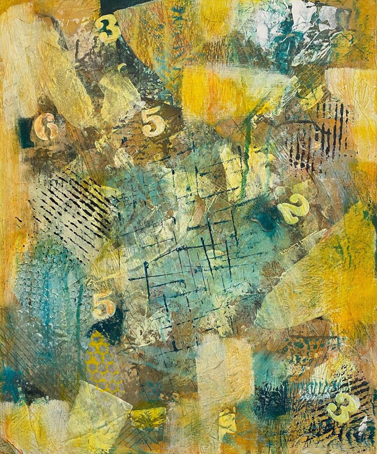 Margaret Robson - Abstract with Numbers